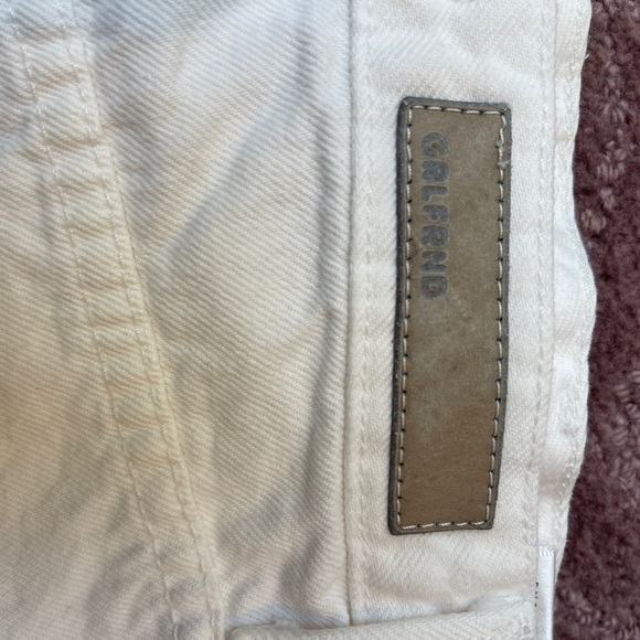 NWT AGOLDE OYSTER QUIN DENIM MINI SKIRT - Picture 5 of 5